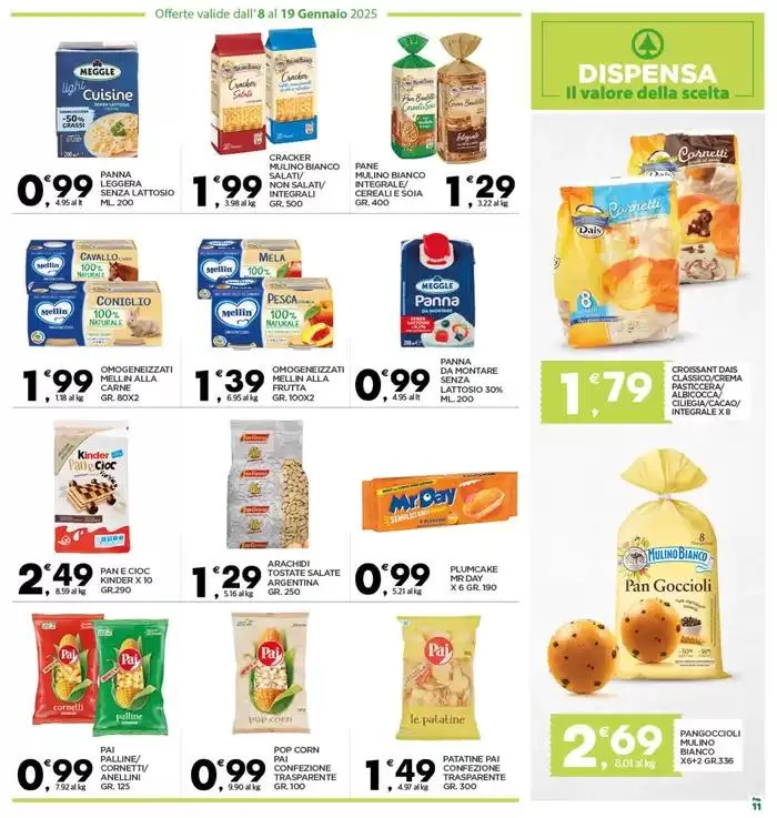 Prezzi shock da 8 gennaio a 19 gennaio di 2025 - Pagina del volantino 11