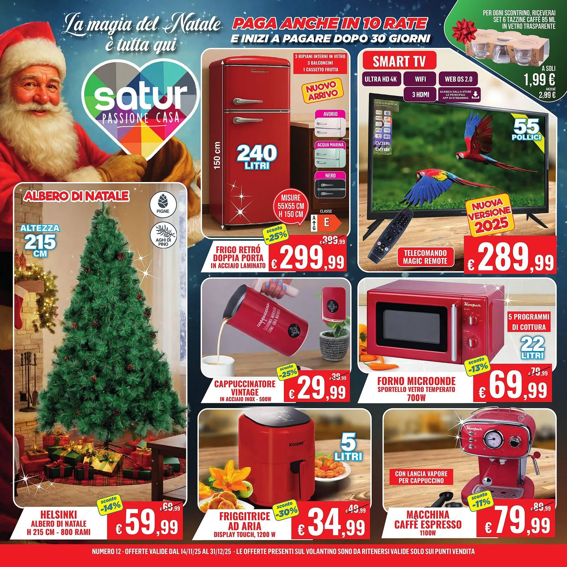 Volantino Satur da 14 novembre a 31 dicembre di 2025 - Pagina del volantino 1