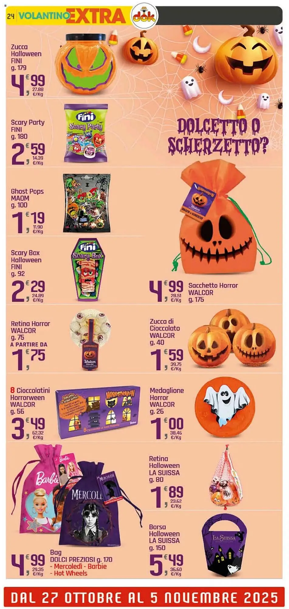 Volantino Supermercati Dok da 23 ottobre a 5 novembre di 2025 - Pagina del volantino 24