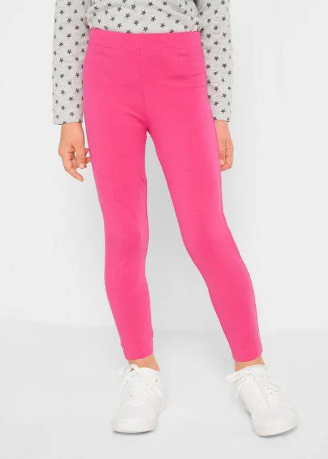 Leggings (pacco da 3) con cotone biologico