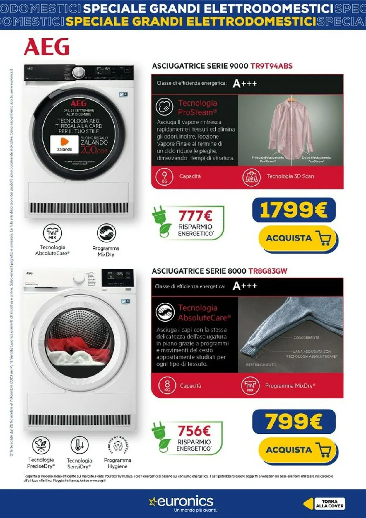 Euronics Volantino attuale da 28 novembre a 7 dicembre di 2023 - Pagina del volantino 19