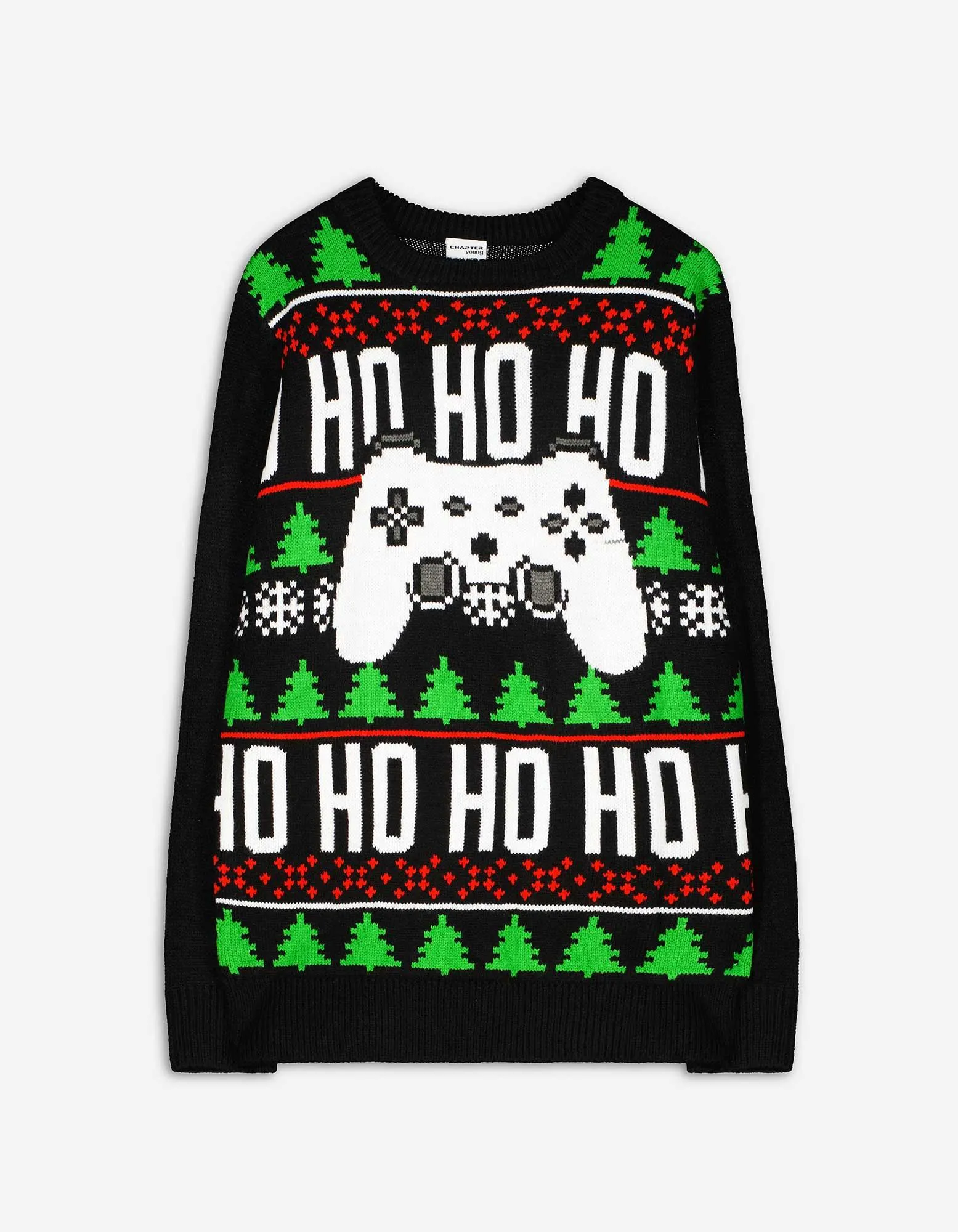 Maglione - Jacquard - nero