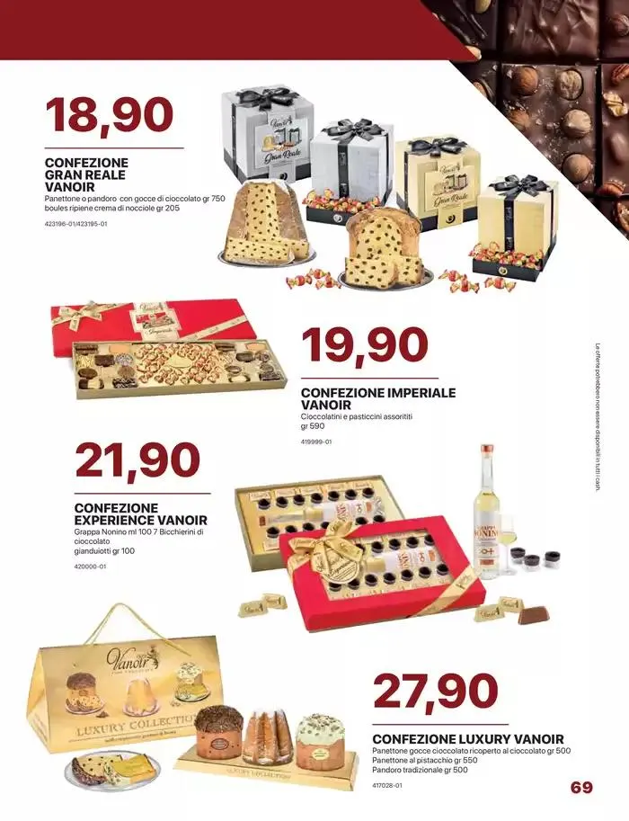 Catalogo di Natale da 5 novembre a 25 dicembre di 2024 - Pagina del volantino 69