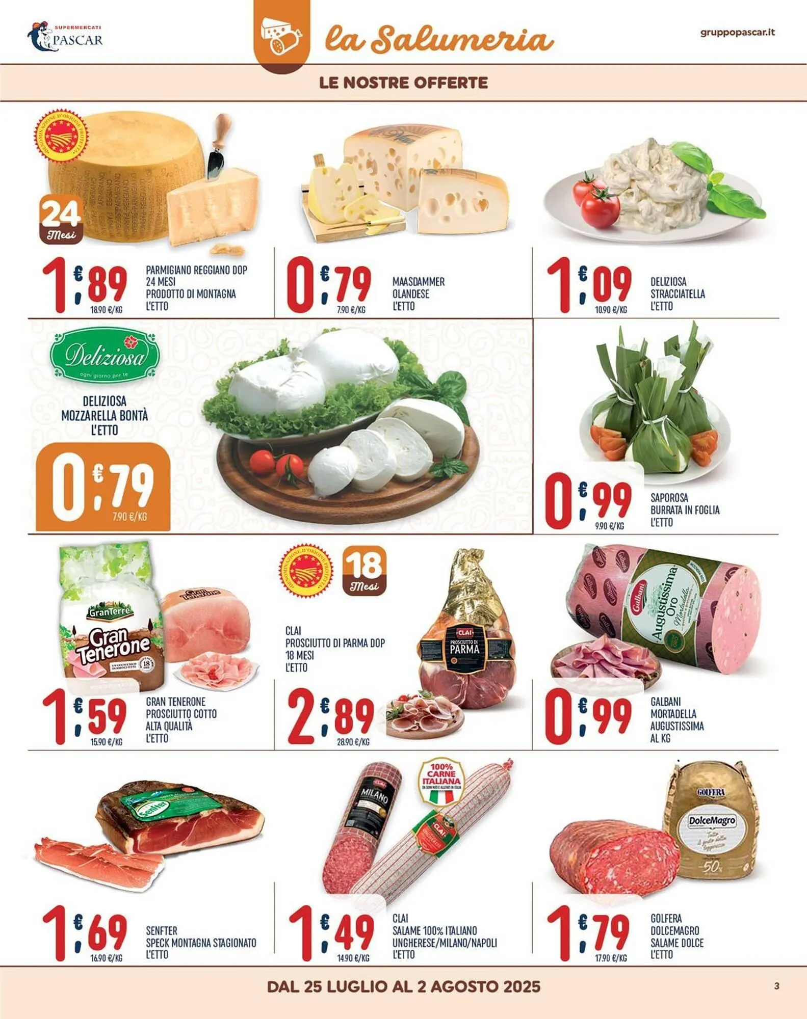 Volantino Gruppo Pascar da 25 luglio a 2 agosto di 2025 - Pagina del volantino 3