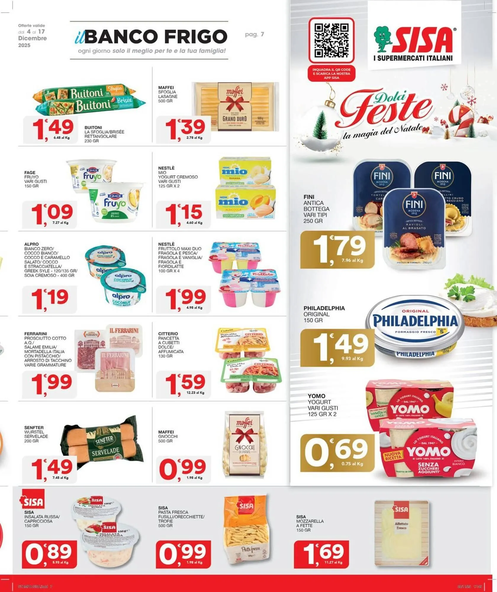 Volantino Sisa da 4 dicembre a 17 dicembre di 2025 - Pagina del volantino 7
