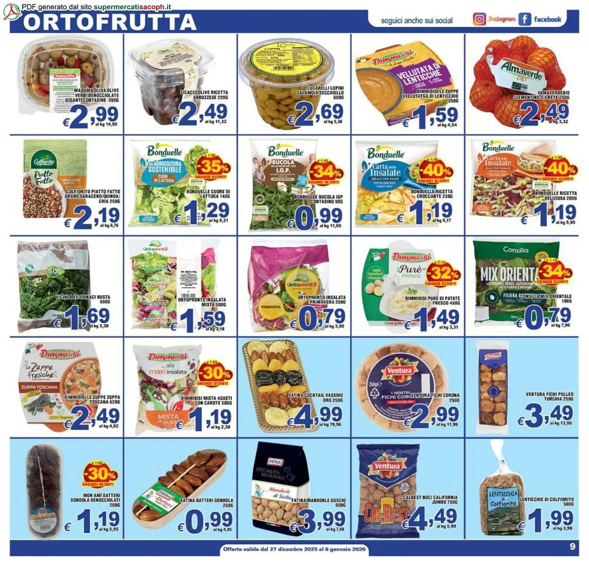 Volantino Sacoph da 27 dicembre a 6 gennaio di 2026 - Pagina del volantino 9