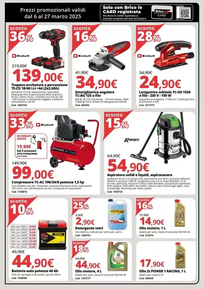 Per chi richiede fattura -10% su tutta la spesa da 6 marzo a 27 marzo di 2025 - Pagina del volantino 7