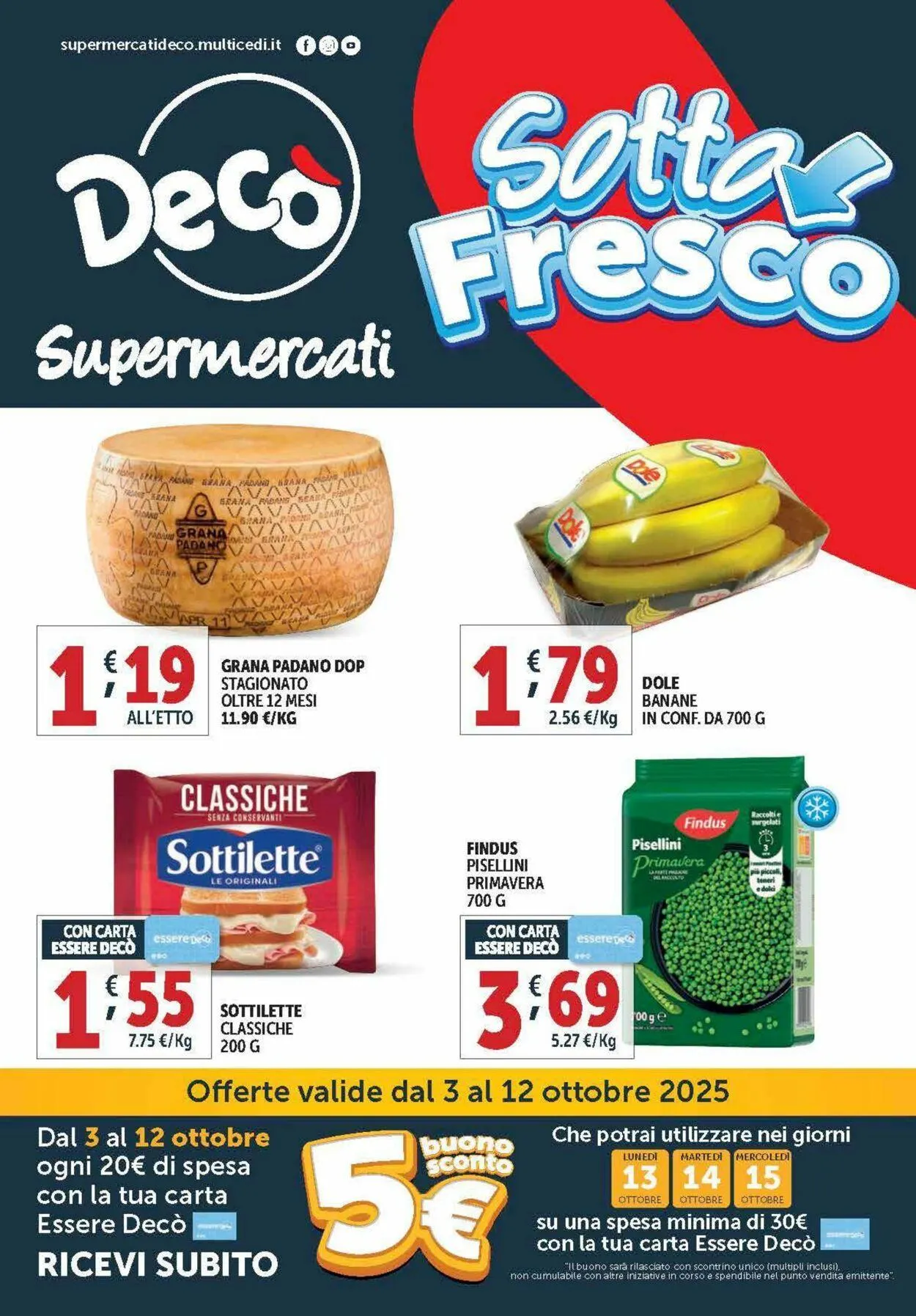 Deco Volantino attuale da 13 ottobre a 27 ottobre di 2025 - Pagina del volantino 1