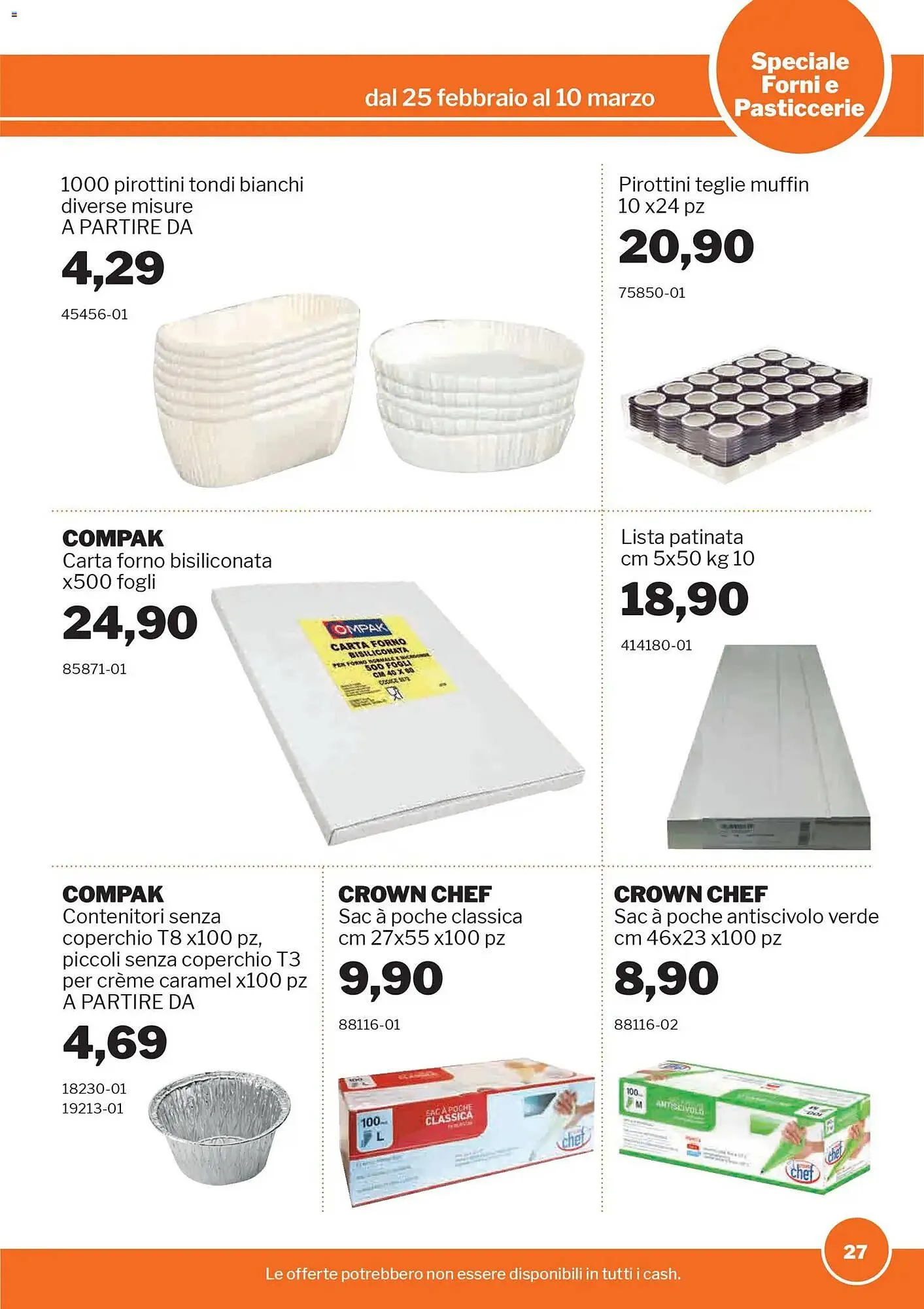 Volantino GrosMarket da 25 febbraio a 10 marzo di 2026 - Pagina del volantino 27