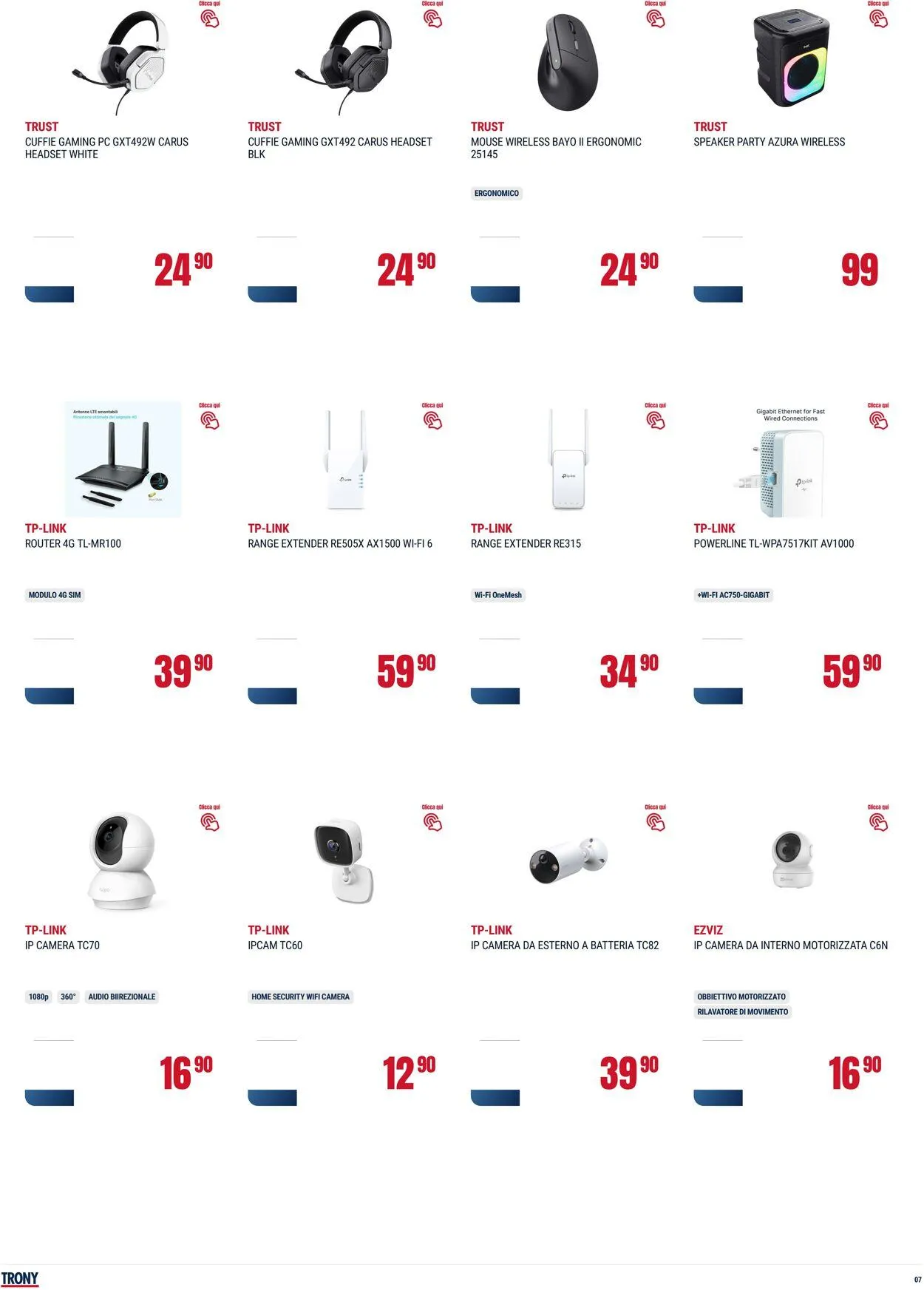 Trony - Napoli Volantino attuale da 3 luglio a 30 luglio di 2025 - Pagina del volantino 7