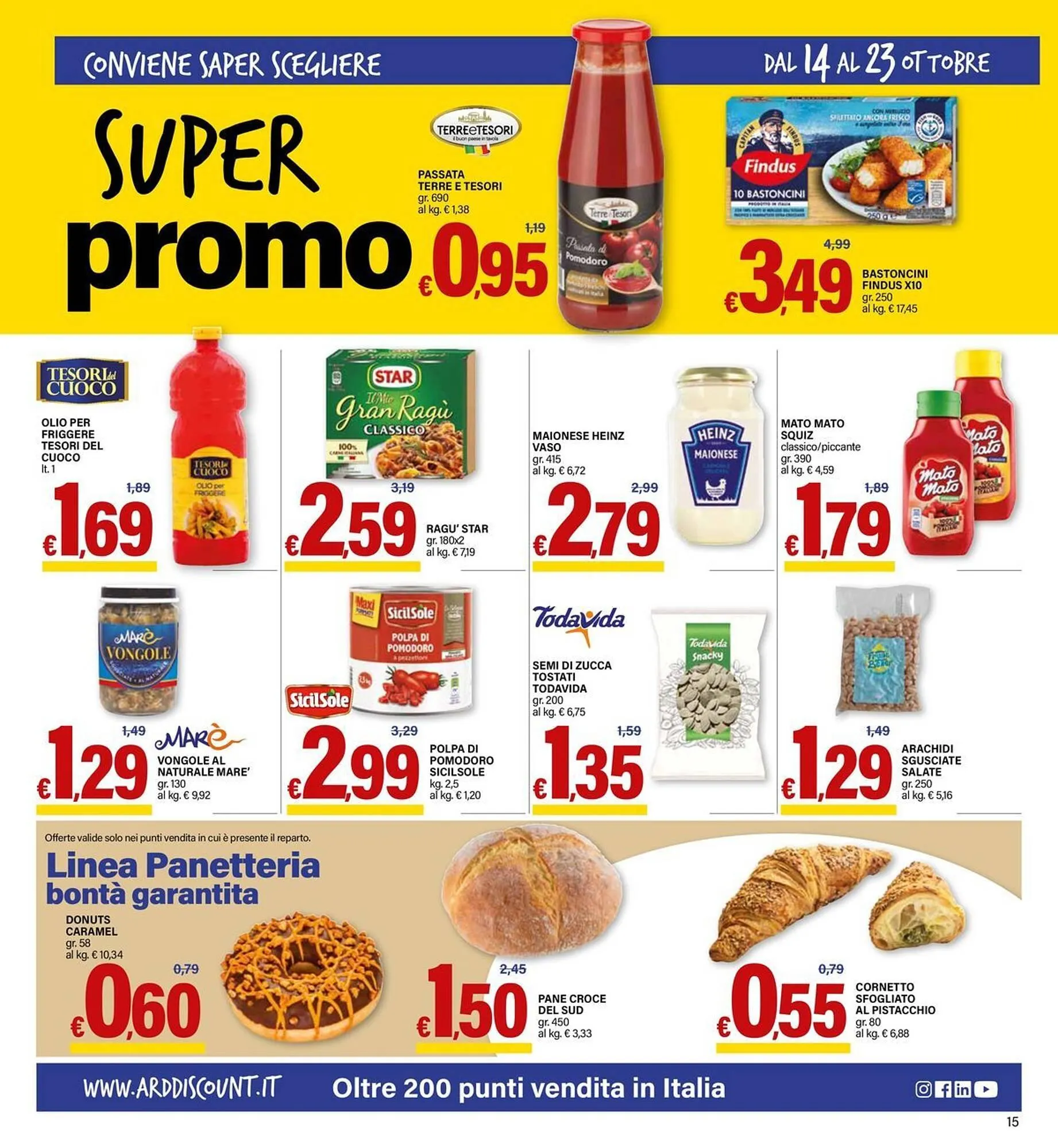 Volantino Ard Discount da 14 ottobre a 23 ottobre di 2024 - Pagina del volantino 15