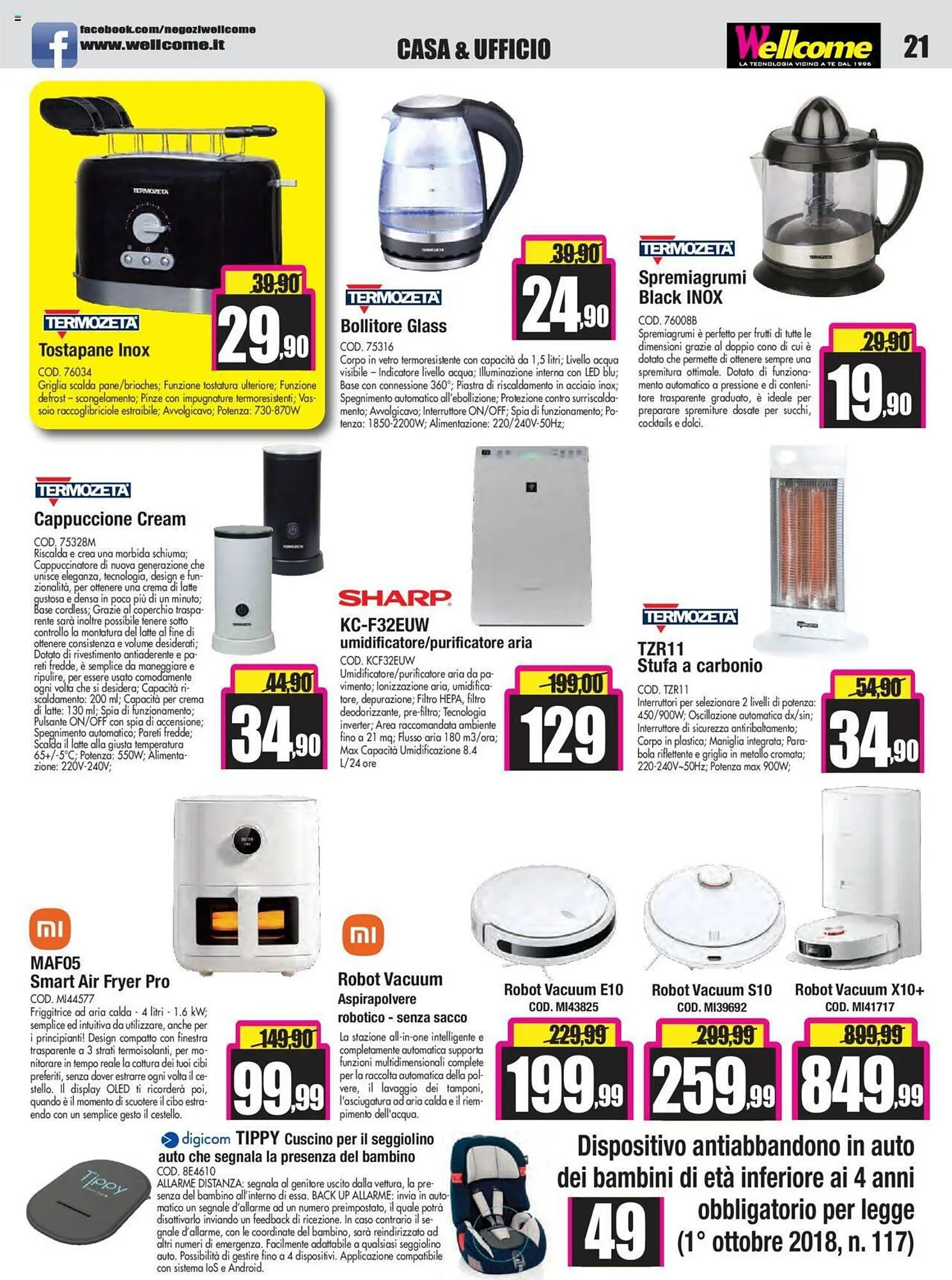 Volantino Wellcome da 18 settembre a 9 ottobre di 2023 - Pagina del volantino 21