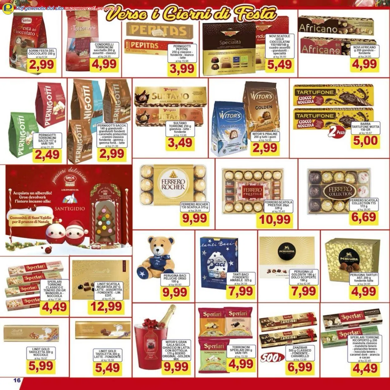 Pewex Volantino attuale da 29 dicembre a 12 gennaio di 2026 - Pagina del volantino 16