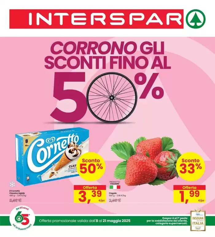 Corrono gli sconti fino al 50% da 8 maggio a 21 maggio di 2025 - Pagina del volantino 1