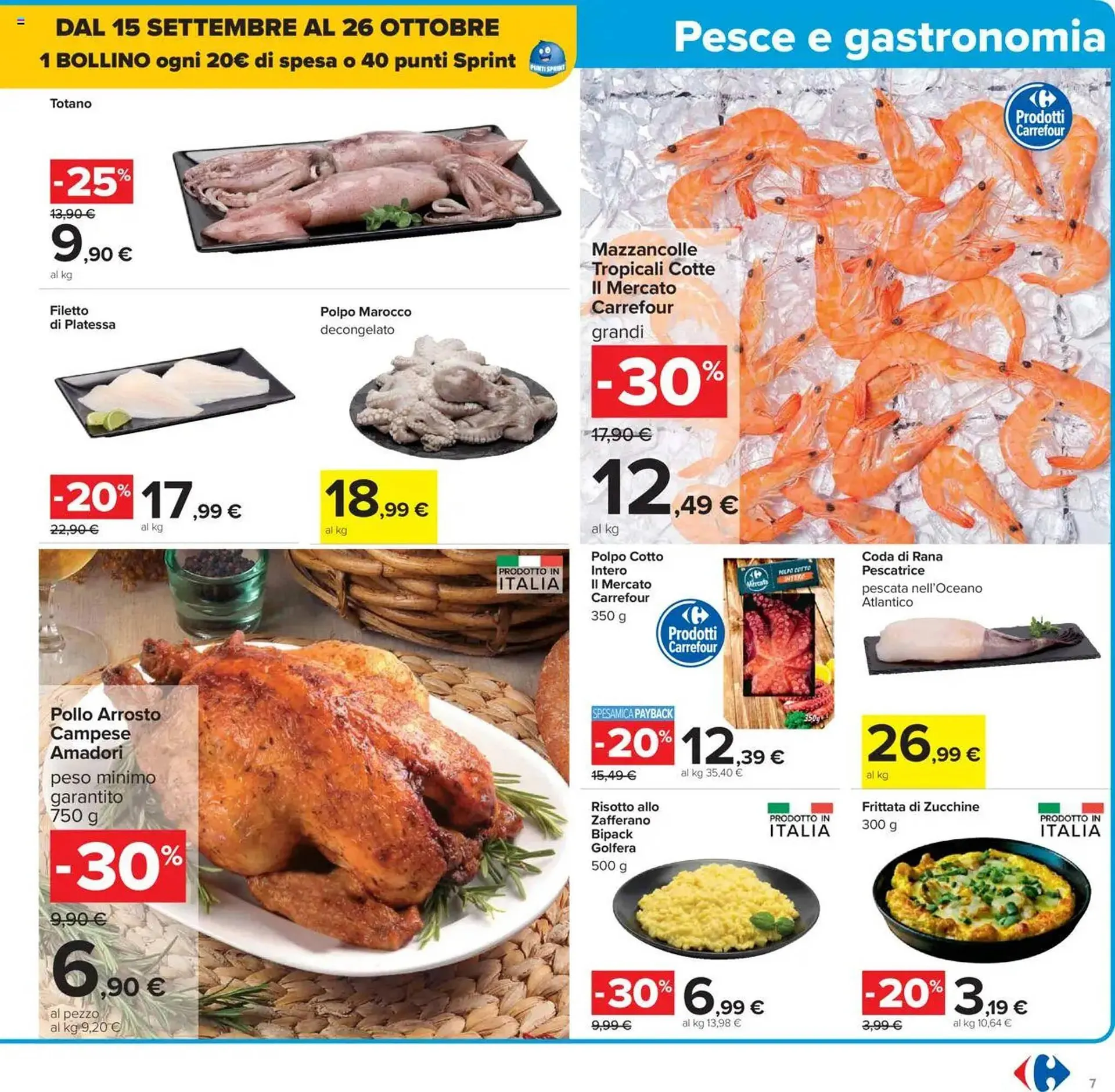Volantino Carrefour Iper da 26 settembre a 9 ottobre di 2025 - Pagina del volantino 7