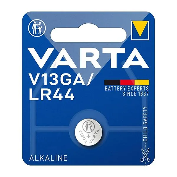 Batteria alcalina a bottone Varta V13GA / LR44