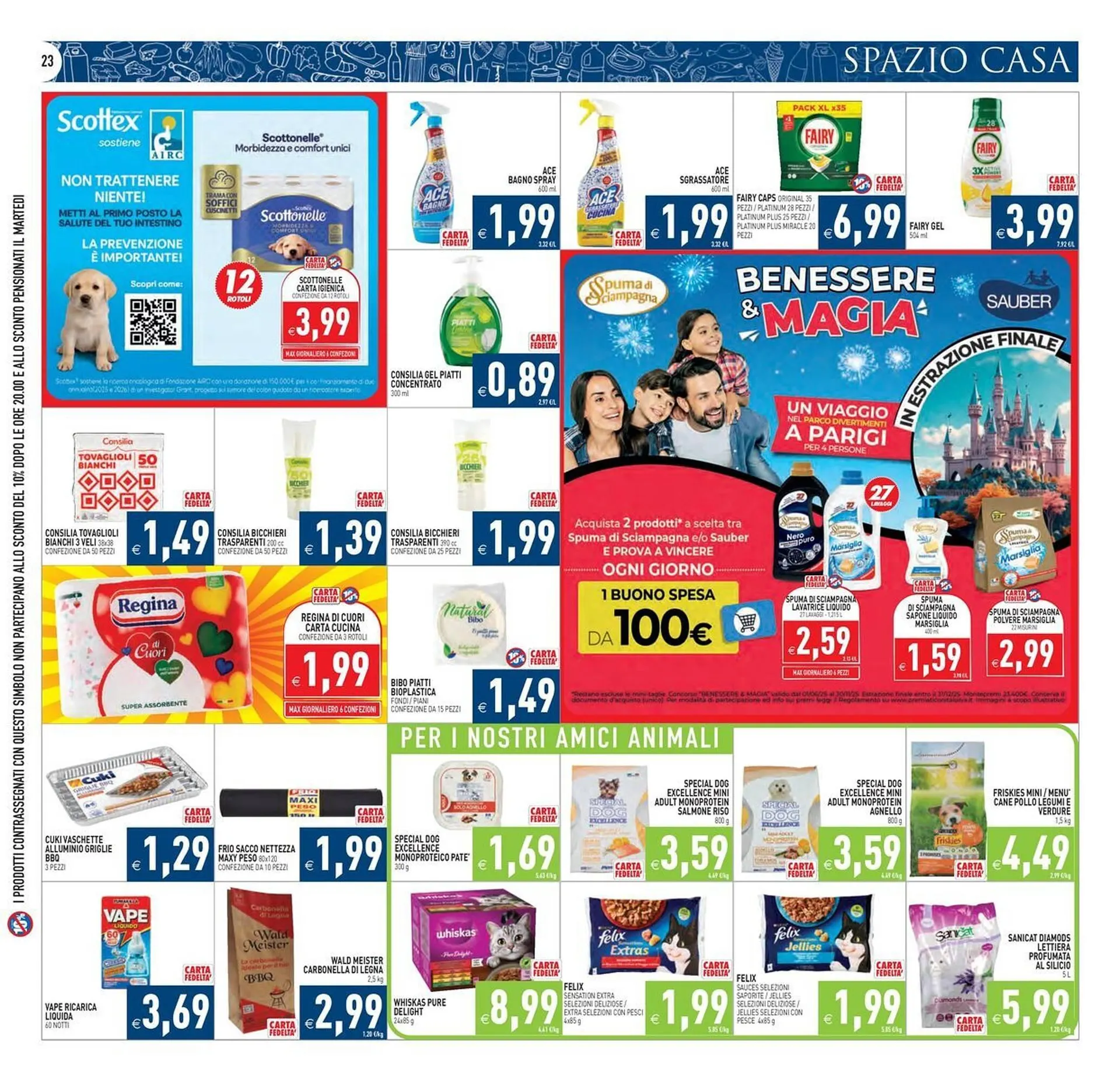 Volantino Supermercati Agorà da 6 agosto a 17 agosto di 2025 - Pagina del volantino 23