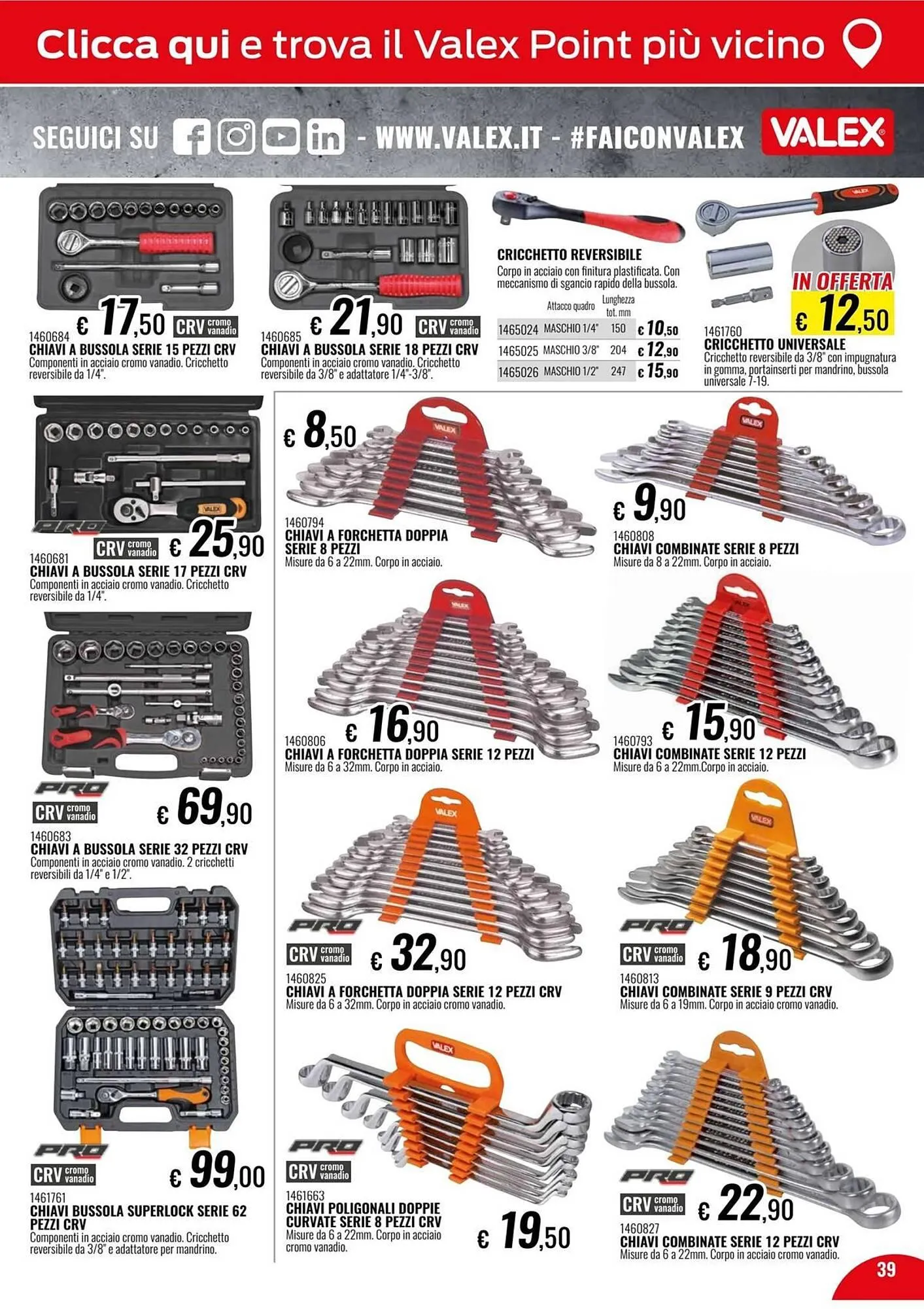 Volantino Valex da 5 marzo a 31 dicembre di 2025 - Pagina del volantino 39