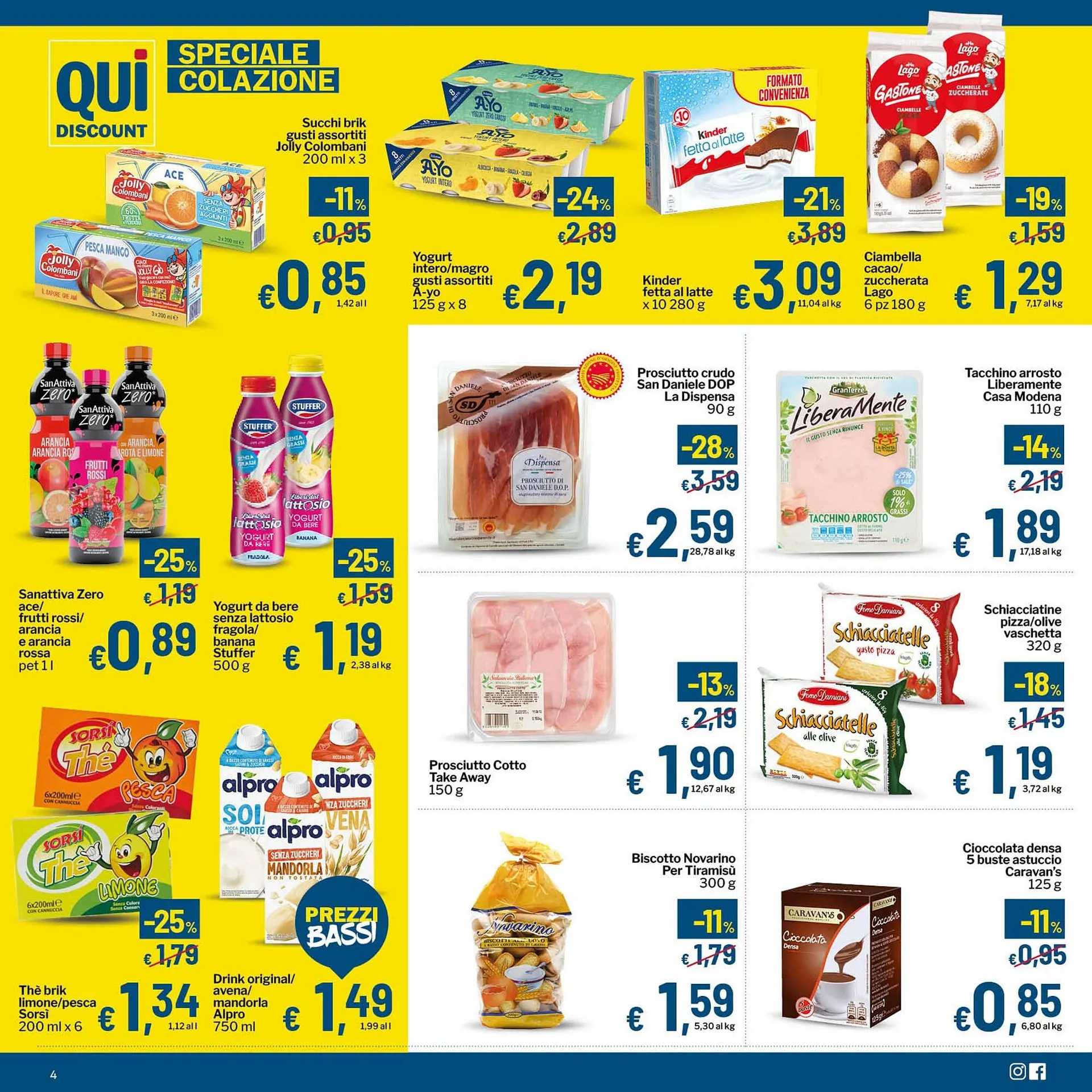 Volantino Qui Discount da 17 febbraio a 1 marzo di 2026 - Pagina del volantino 4