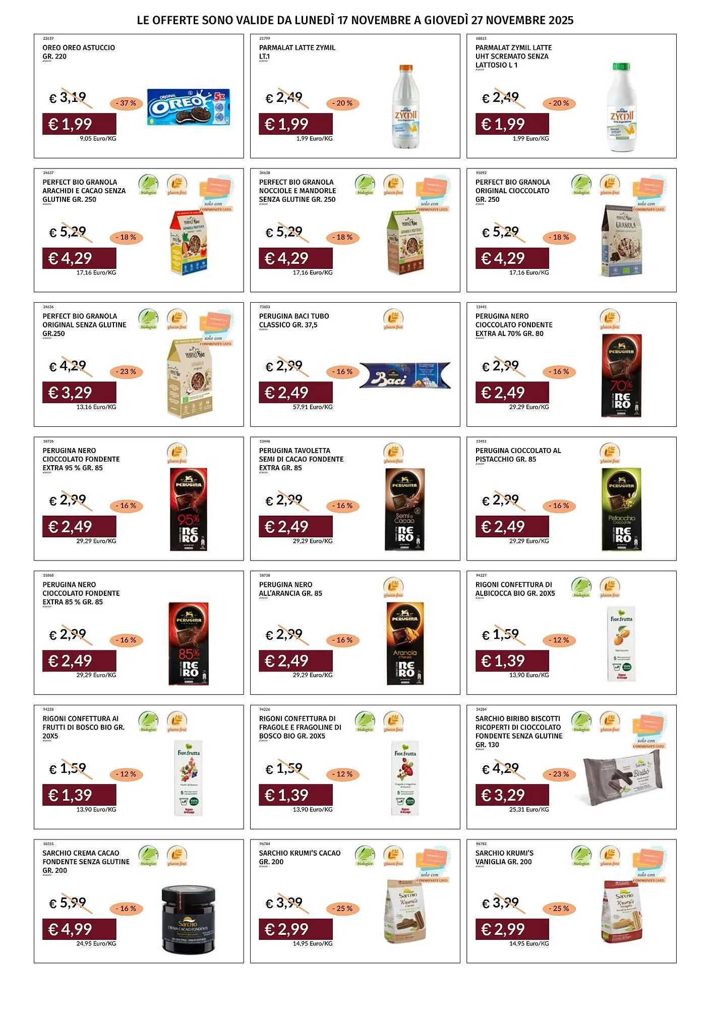 Volantino Prezzemolo e Vitale da 17 novembre a 27 novembre di 2025 - Pagina del volantino 17
