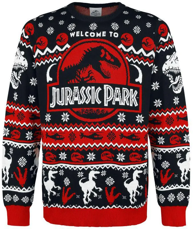 Logo | Christmas jumper | multicolore | Jurassic Park