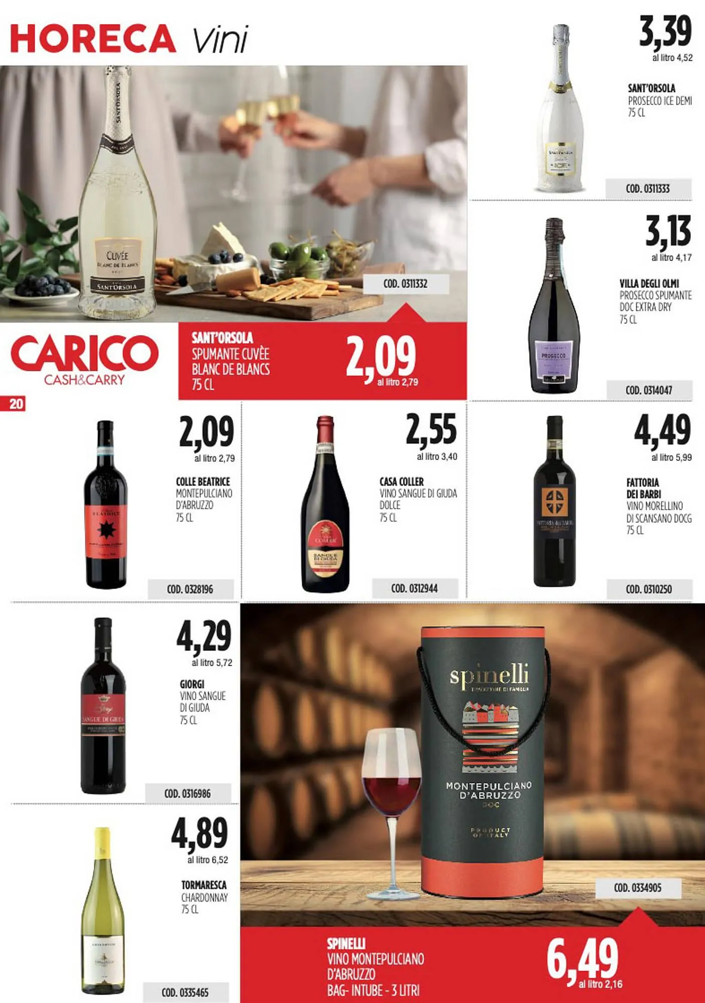 Volantino Carico Cash & Carry da 5 febbraio a 4 marzo di 2026 - Pagina del volantino 20