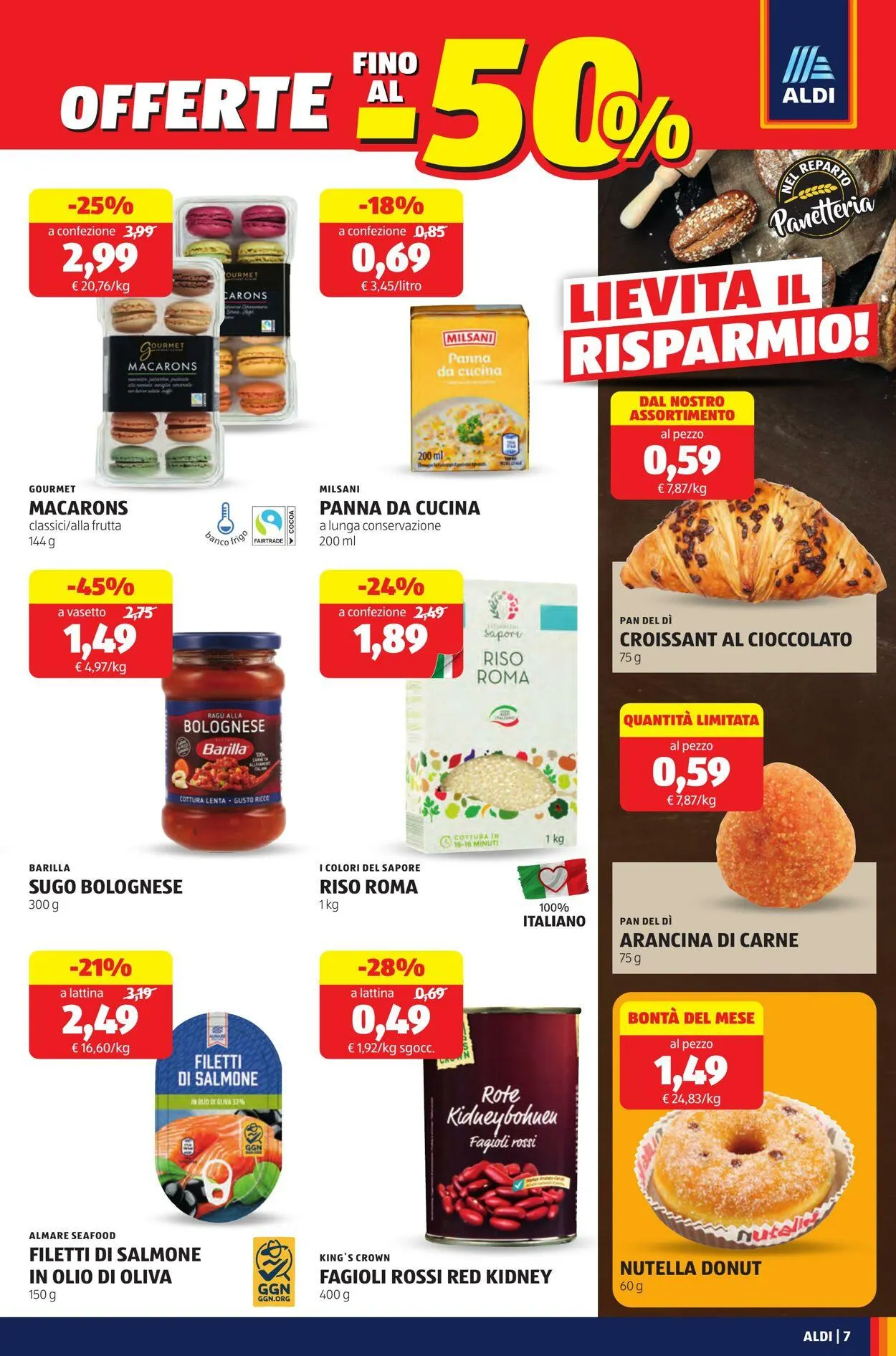 Aldi Volantino attuale da 6 ottobre a 12 ottobre di 2025 - Pagina del volantino 7