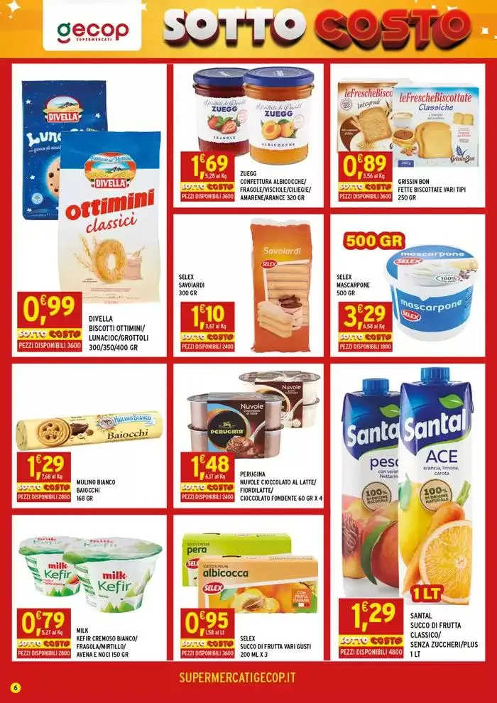 Sottocosto da 3 febbraio a 9 febbraio di 2025 - Pagina del volantino 6