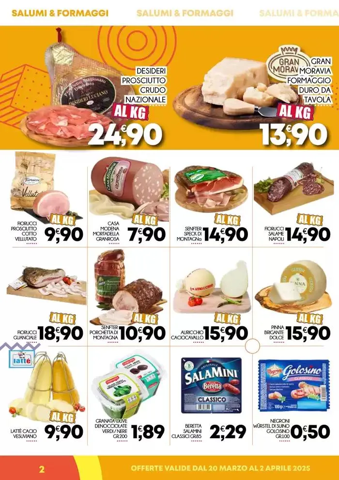 Veri sapori d'Italia da 21 marzo a 2 aprile di 2025 - Pagina del volantino 2