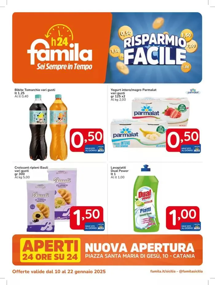 Risparmio facile da 10 gennaio a 22 gennaio di 2025 - Pagina del volantino 1
