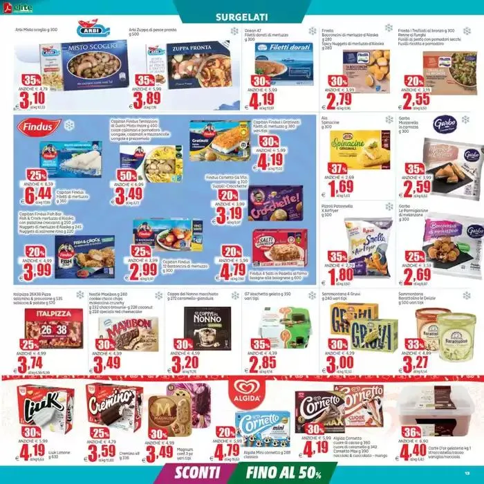 Sconti fino al 50% da 8 maggio a 21 maggio di 2025 - Pagina del volantino 13