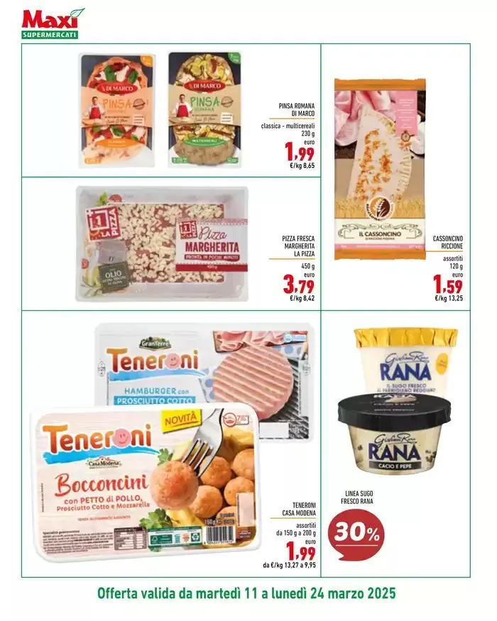 Da noi conviene tutti i giorni da 11 marzo a 24 marzo di 2025 - Pagina del volantino 6