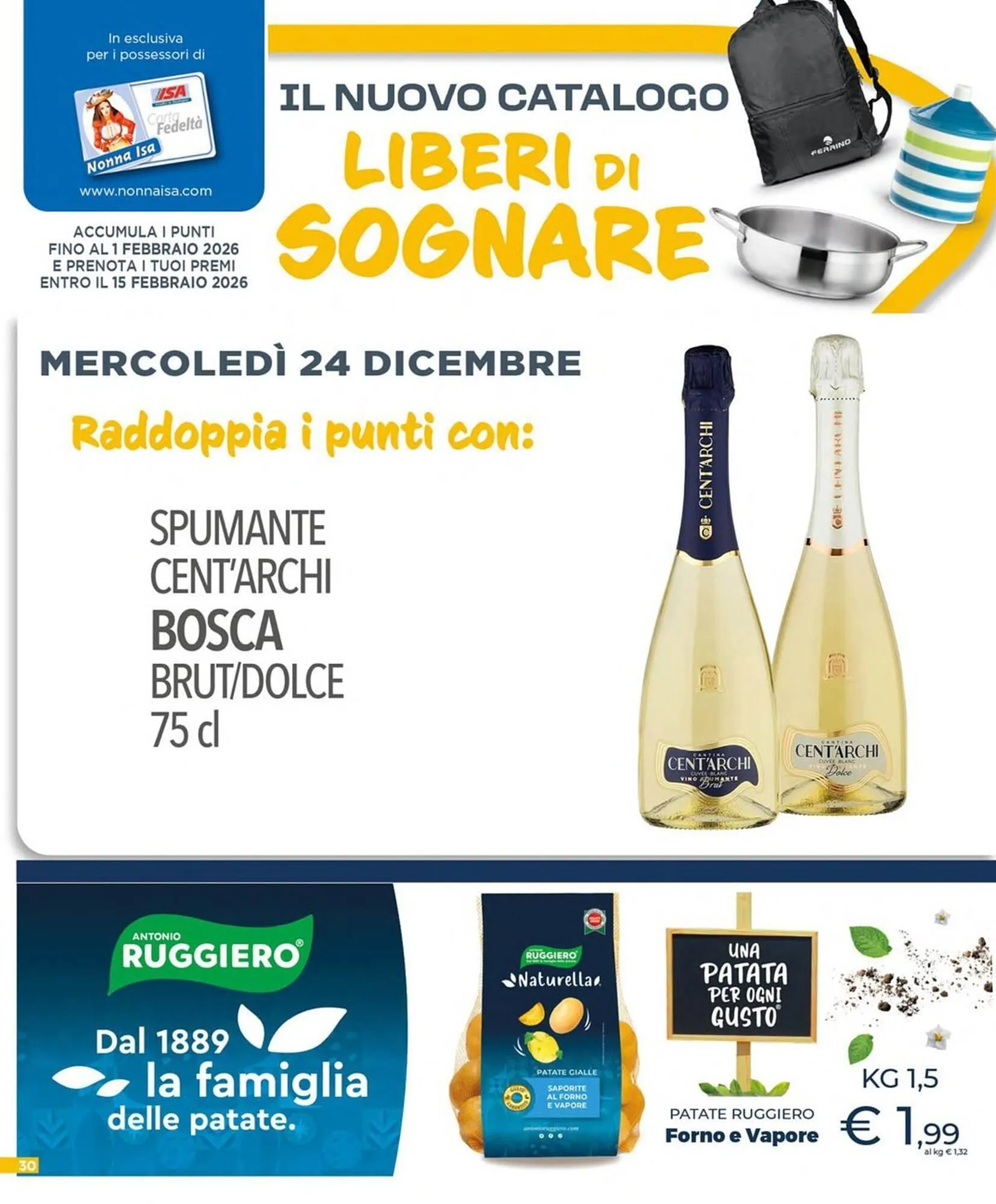 Volantino Iper Nonna Isa da 19 dicembre a 29 dicembre di 2025 - Pagina del volantino 30