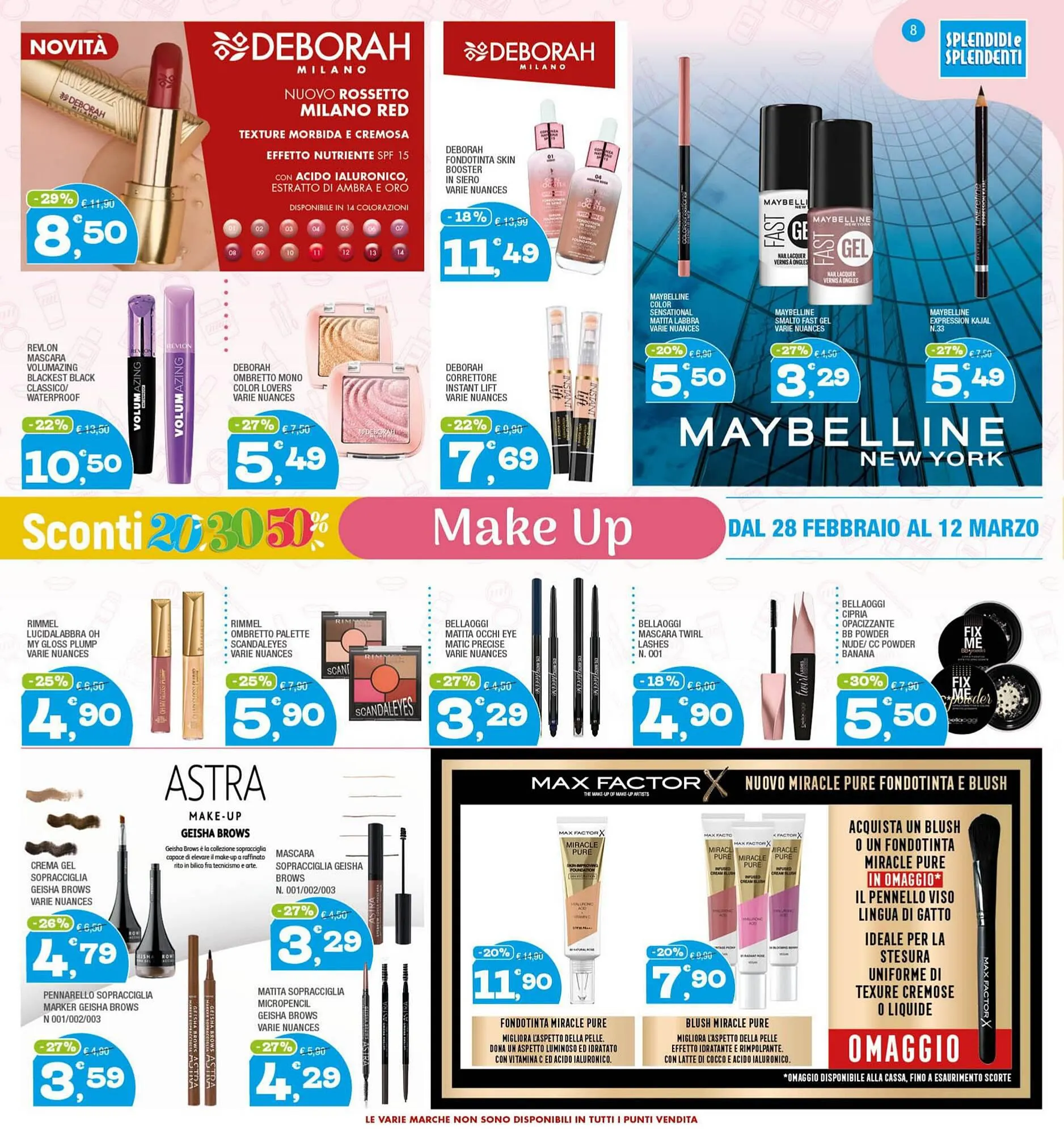 Volantino Splendidi e Splendenti da 28 febbraio a 12 marzo di 2024 - Pagina del volantino 8