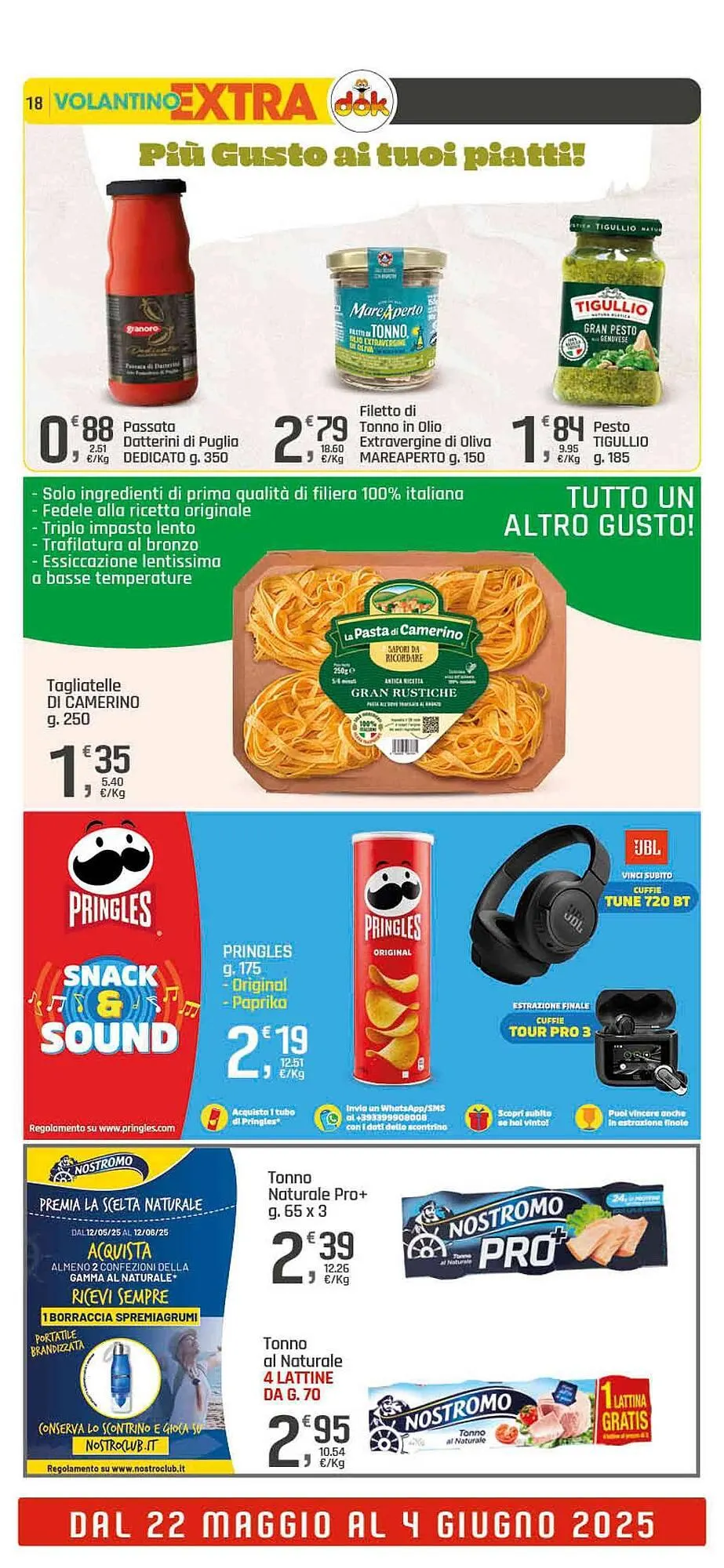 Volantino Supermercati Dok da 22 maggio a 4 giugno di 2025 - Pagina del volantino 18