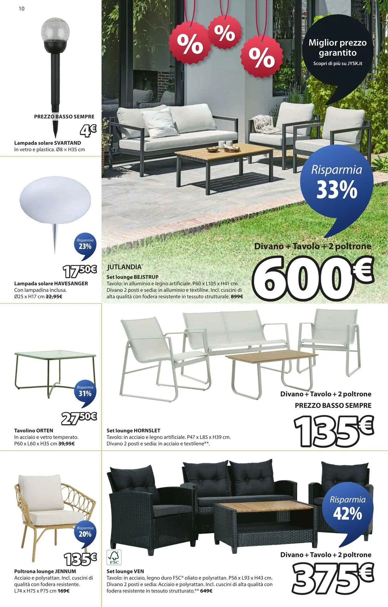 Jysk Volantino attuale da 29 luglio a 12 agosto di 2025 - Pagina del volantino 11
