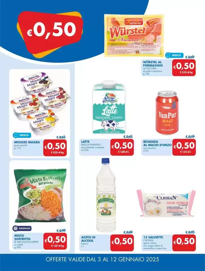 Dal 3 al 12 gennaio da 3 gennaio a 12 gennaio di 2025 - Pagina del volantino 3