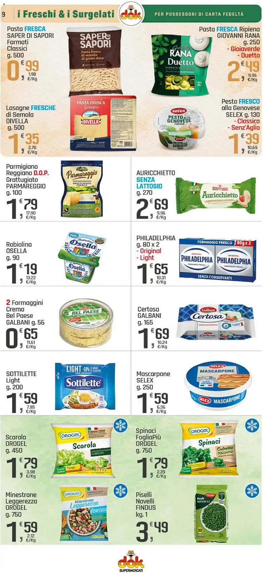 Volantino Supermercati Dok da 3 dicembre a 14 dicembre di 2025 - Pagina del volantino 9