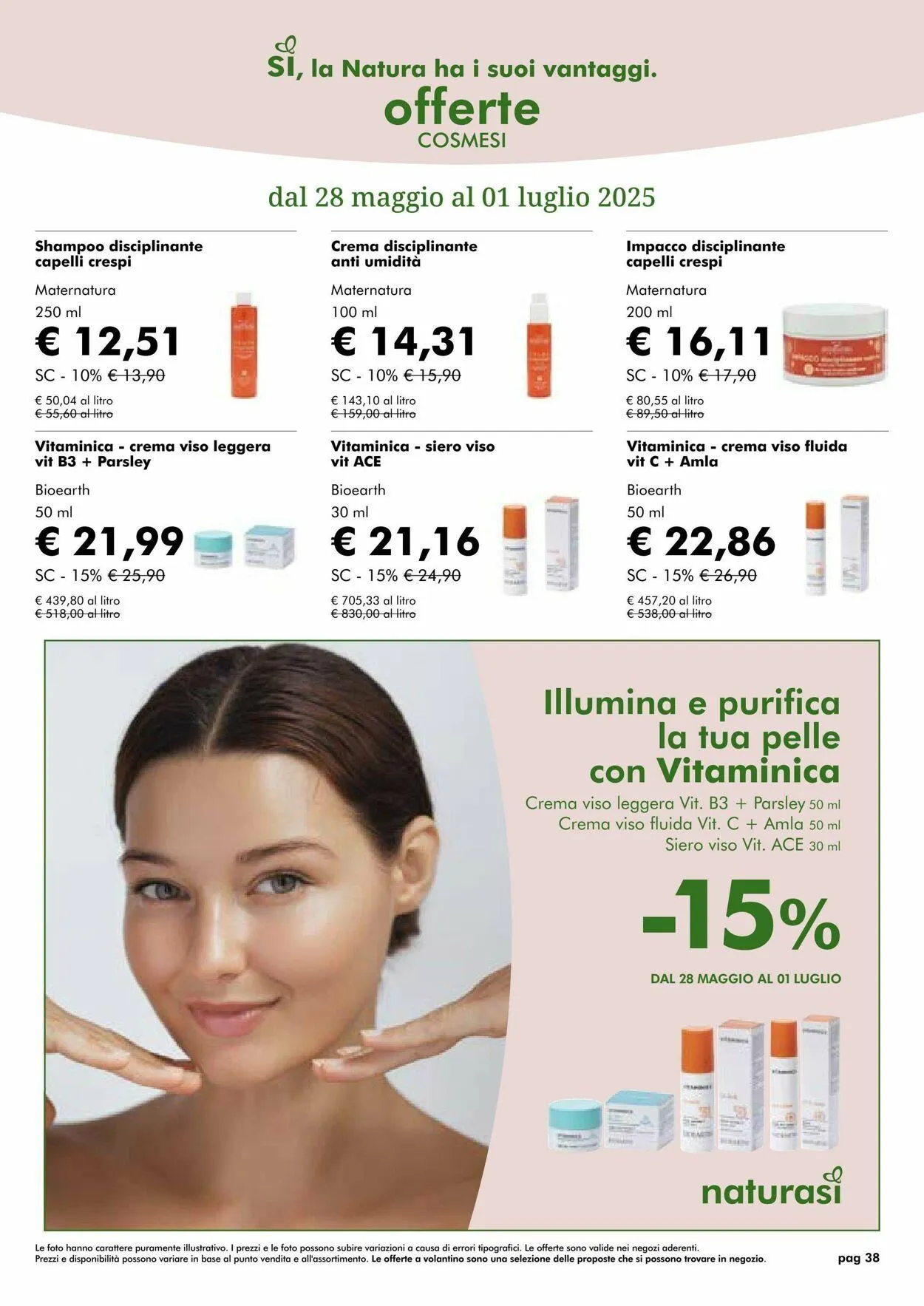 Natura Sì Volantino attuale da 22 luglio a 5 agosto di 2025 - Pagina del volantino 38