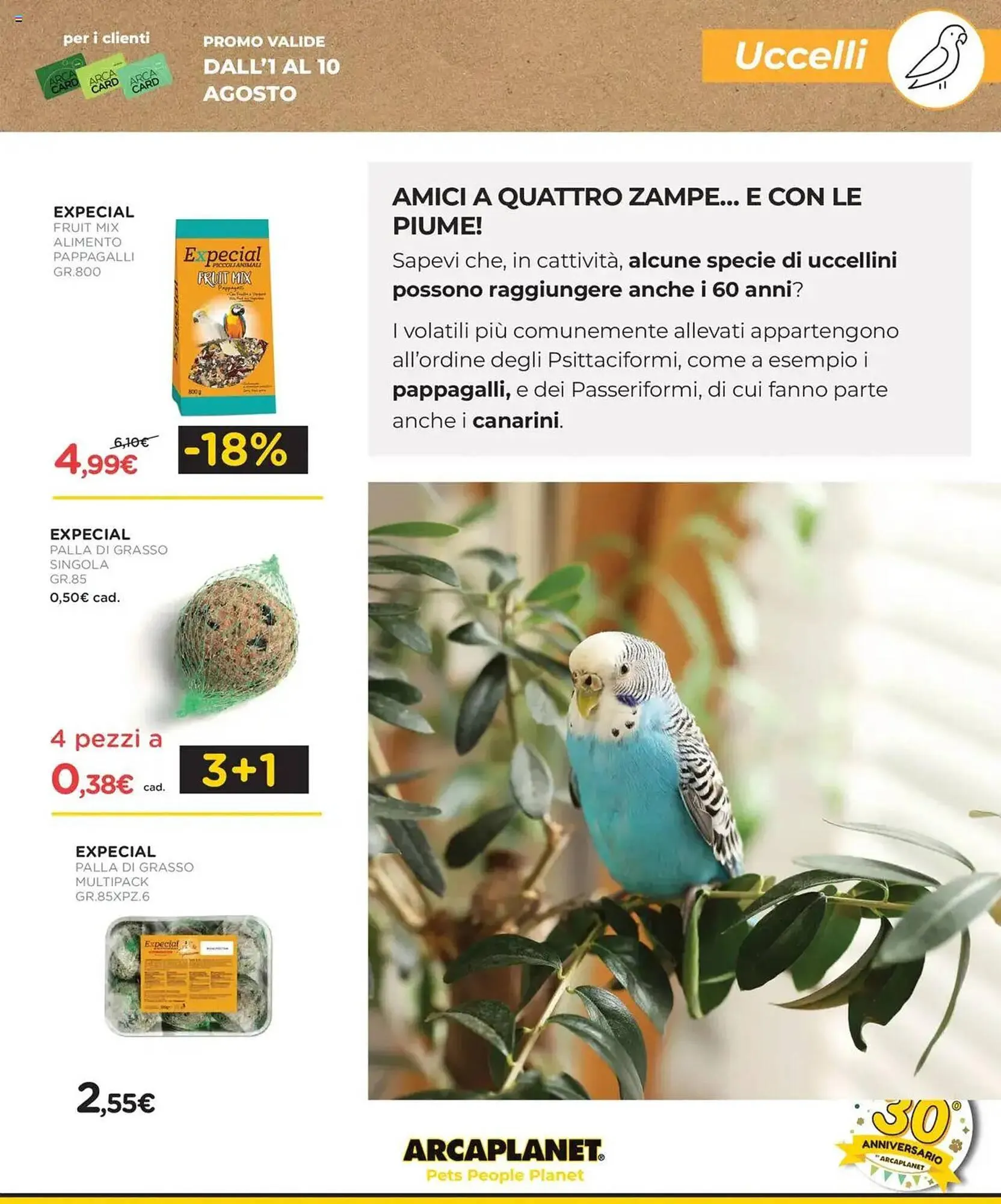 Volantino Arcaplanet da 1 agosto a 10 agosto di 2025 - Pagina del volantino 37