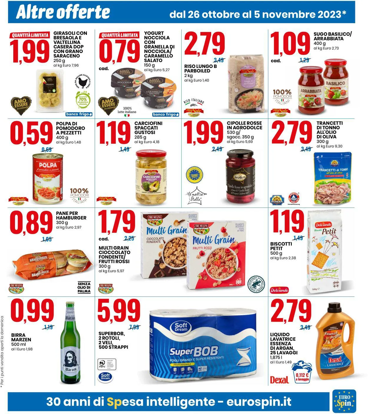 EURO Spin Volantino attuale da 2 novembre a 12 novembre di 2023 - Pagina del volantino 7