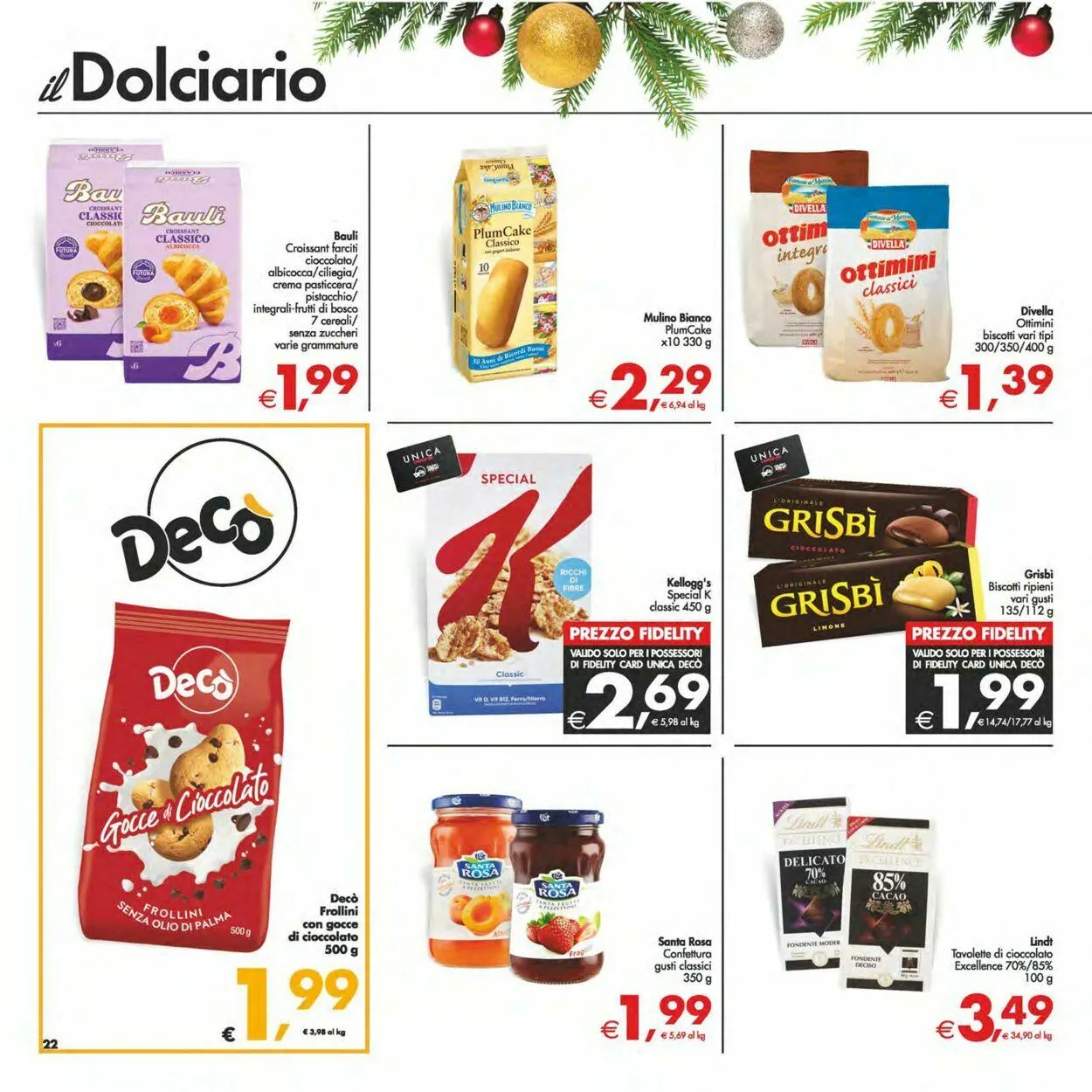 Deco Volantino attuale da 5 dicembre a 15 dicembre di 2025 - Pagina del volantino 22
