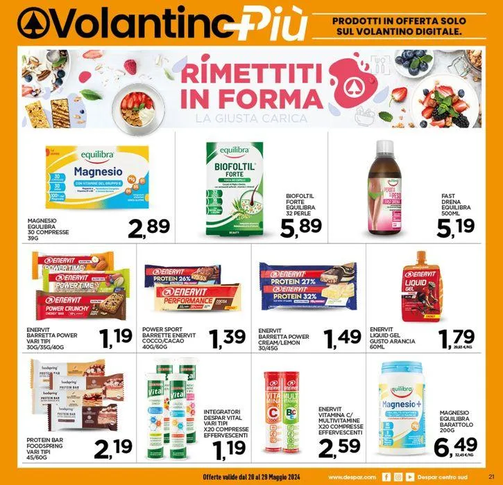 Sottocosto da 20 maggio a 29 maggio di 2024 - Pagina del volantino 21