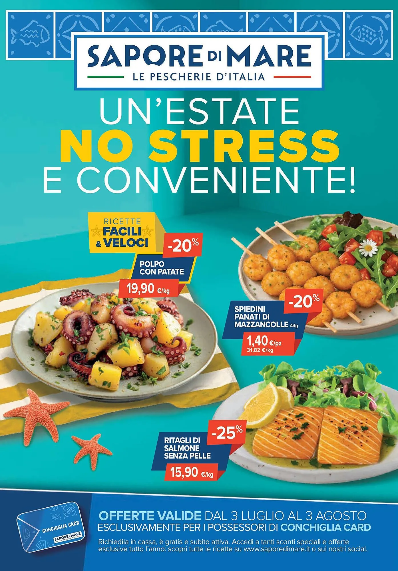 Volantino Sapore di Mare da 2 luglio a 3 agosto di 2025 - Pagina del volantino 1