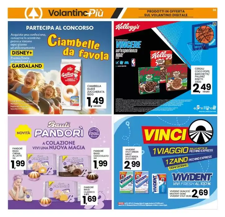 Il lavore della convenienza da 8 maggio a 18 maggio di 2025 - Pagina del volantino 26