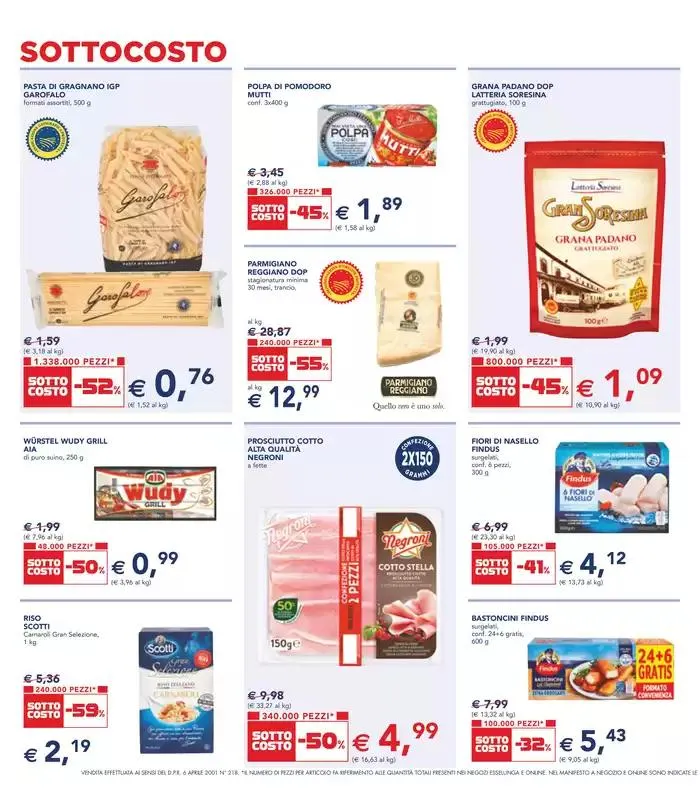 Sottocosto da 26 settembre a 5 ottobre di 2024 - Pagina del volantino 2