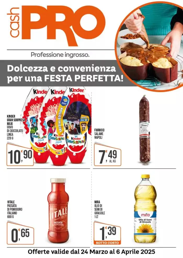 Dolcezza e convenienza per una festa perfetta! da 25 marzo a 6 aprile di 2025 - Pagina del volantino 1