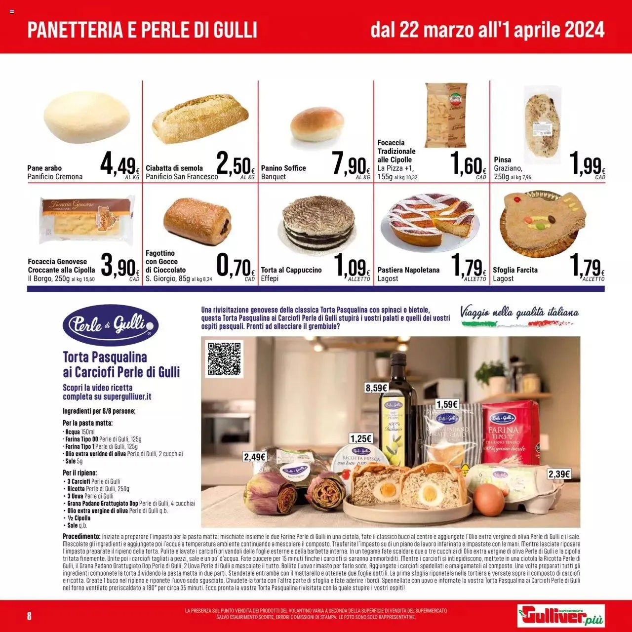 Volantino Gulliver da 22 marzo a 1 aprile di 2024 - Pagina del volantino 8