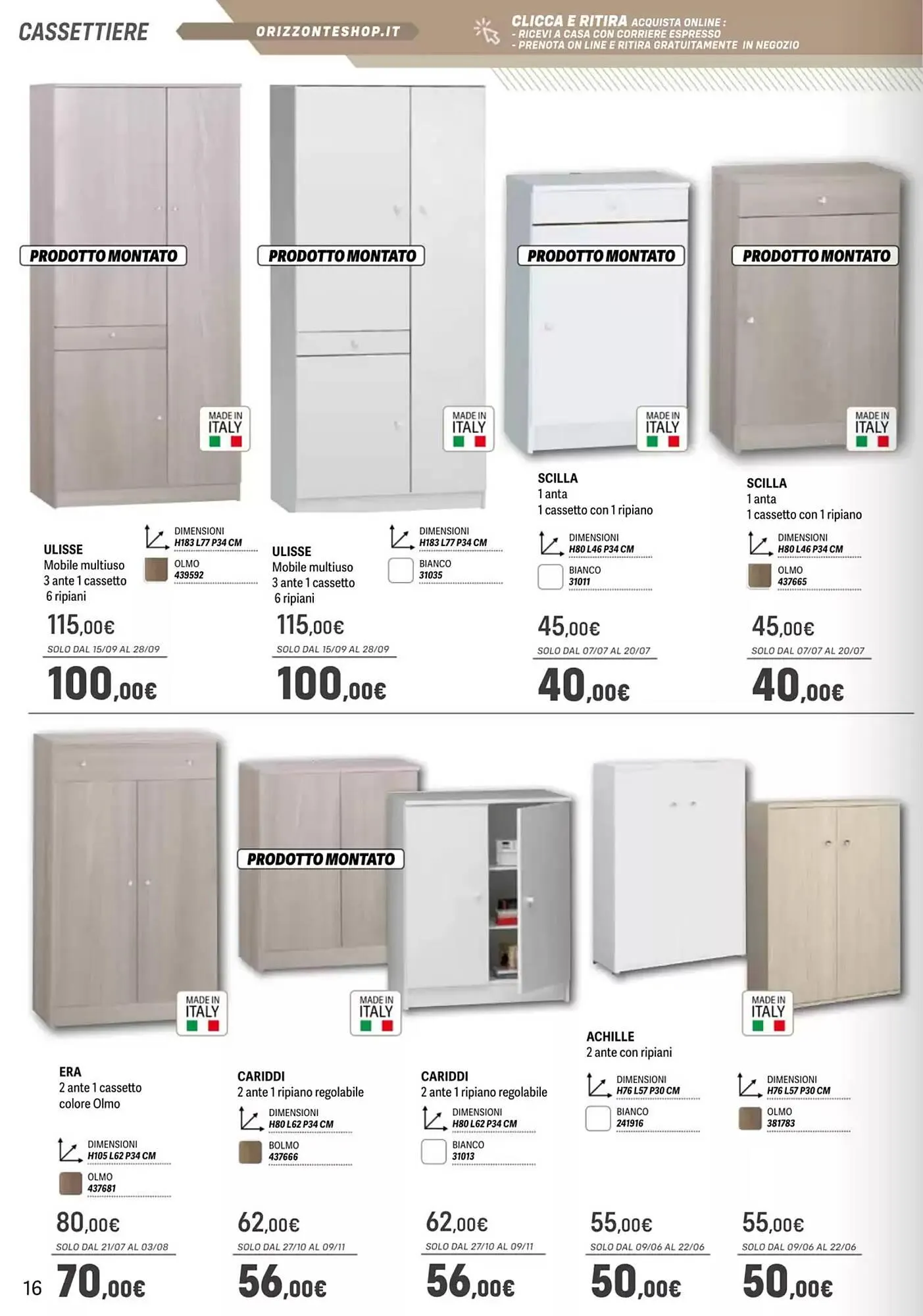 Volantino Orizzonte da 9 maggio a 7 dicembre di 2025 - Pagina del volantino 16