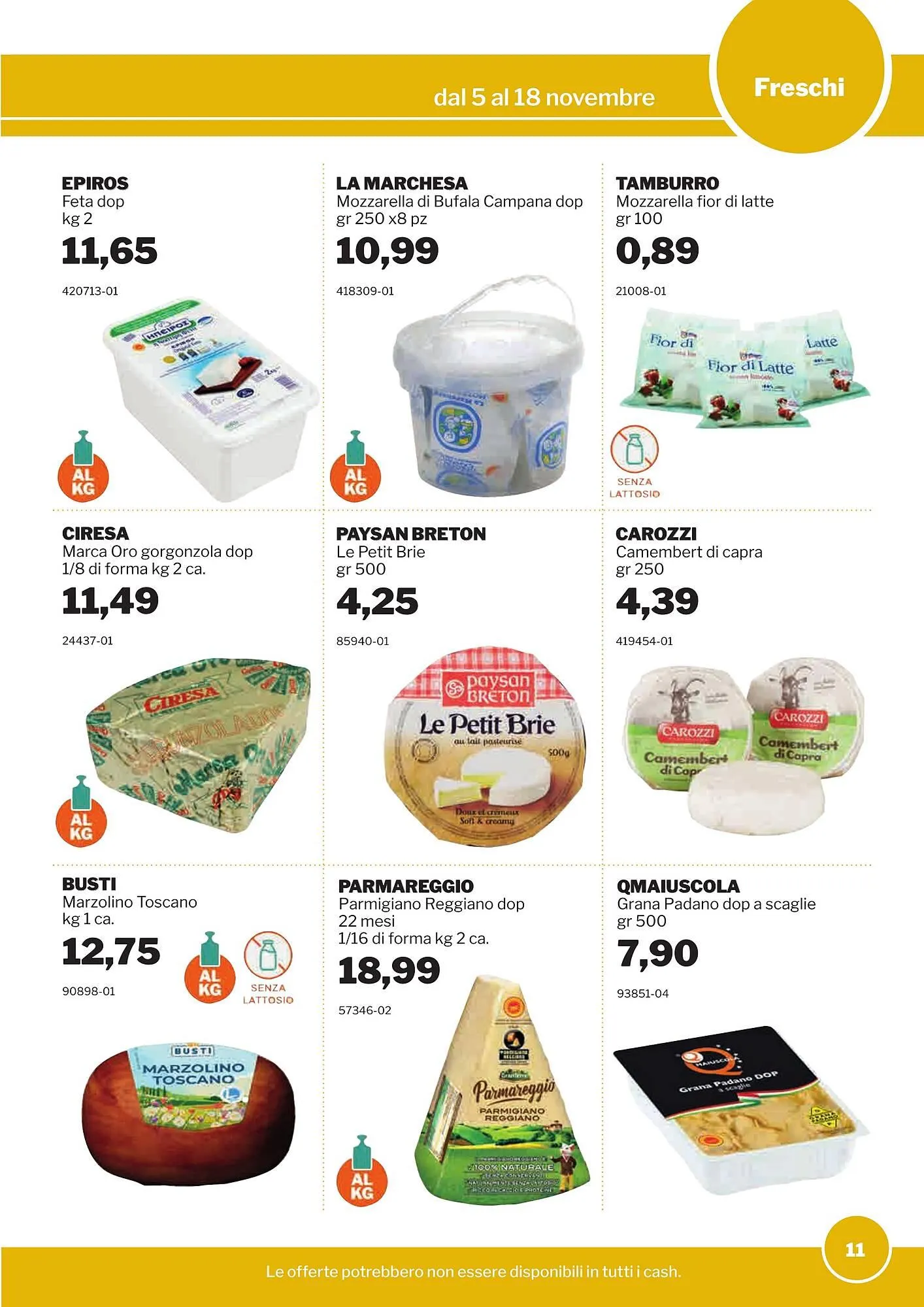 Volantino GrosMarket da 5 novembre a 18 novembre di 2025 - Pagina del volantino 11